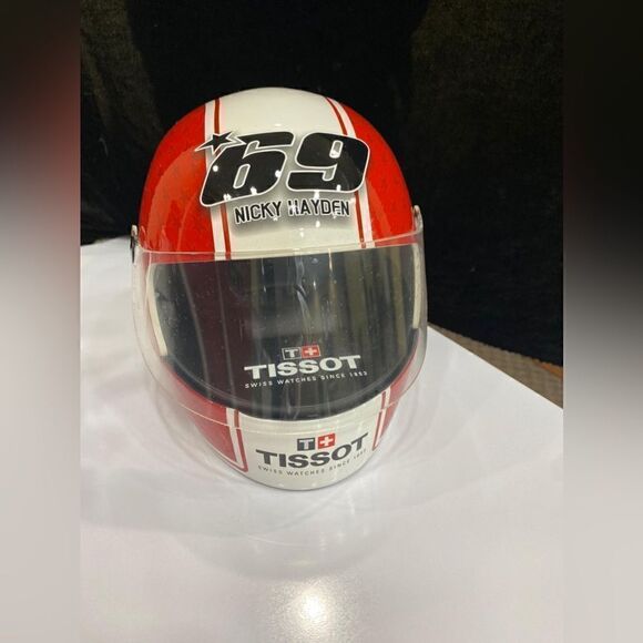 New - Limited Edition Nicky Hayden Helmet Tissot Watch Box - Picture 2 of 11